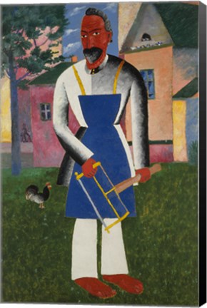 Framed At the Dacha [Country Home], C. 1928 Print
