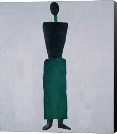 Framed Female Figure, c. 1928 Print
