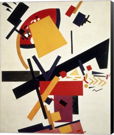 Framed Suprematism, 1915 Print