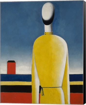 Framed Presentimento Complex (Man with yellow shirt), 1928-1932 Print