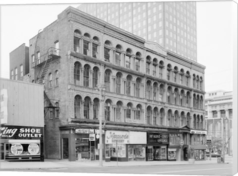 Framed Iron Block, 205 East Wisconsin Avenue, Milwaukee, Milwaukee County, WI Print