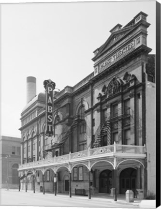 Framed Pabst Theater, 144 East Wells Street, Milwaukee, Milwaukee County, WI Print