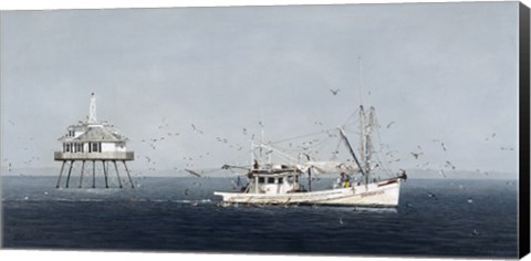 Framed Middle Bay Light Print