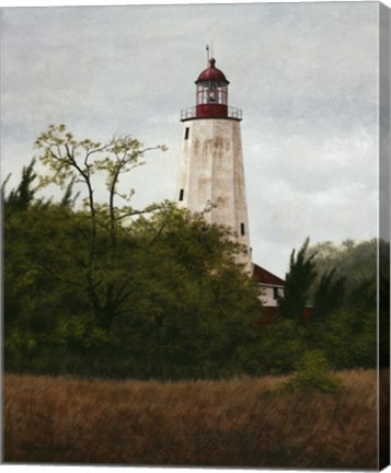 Framed Sandy Hook Lighthouse Print