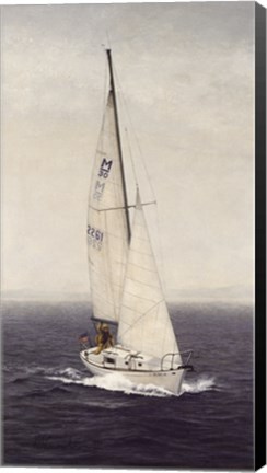 Framed Sailing Solo Print