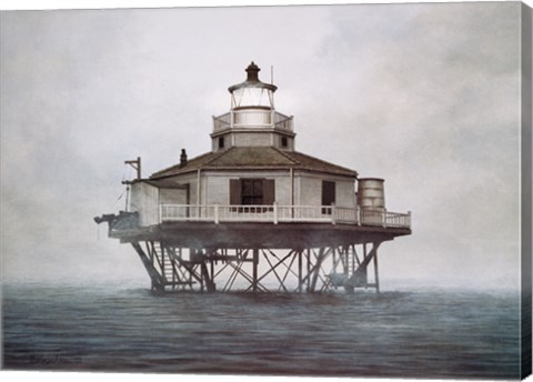 Framed Half Moon Reef Print