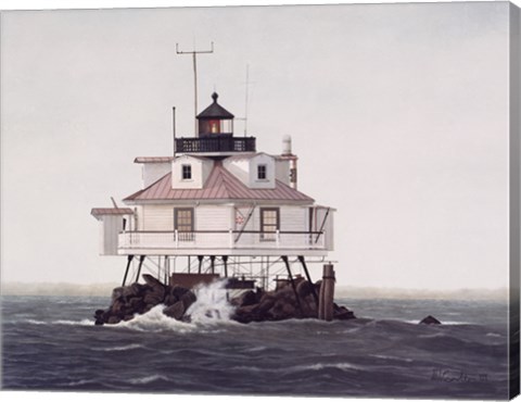 Framed Thomas Point Revisited Print