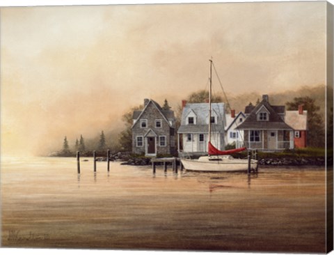 Framed Bayside Splendor Print