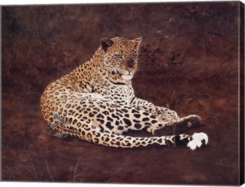 Framed Surveying Her Realm Print