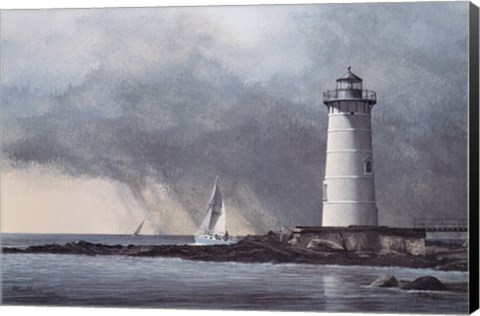 Framed Out After The Storm Print