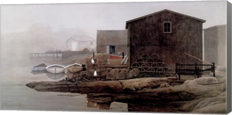 Framed Peggy&#39;s Cove Print