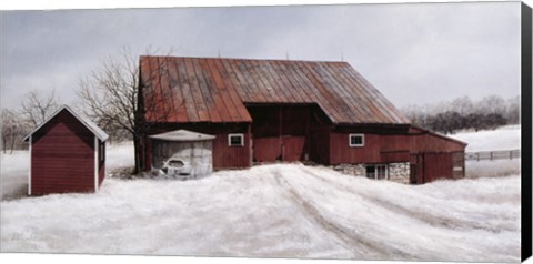 Framed Winter Solace Print