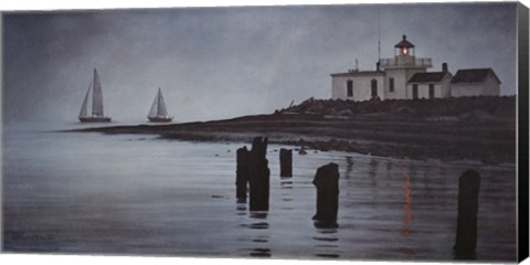 Framed Late Return Print