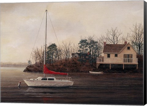 Framed Lakeside Perfection Print