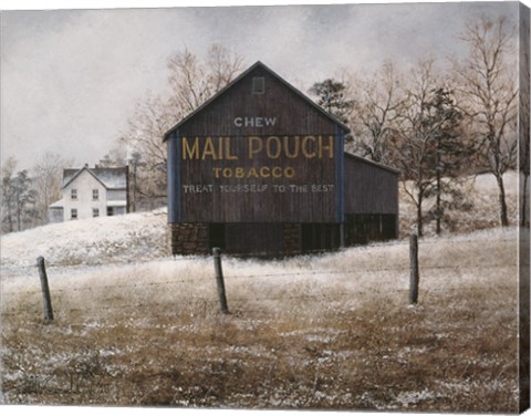 Framed Mail Pouch Barn Print