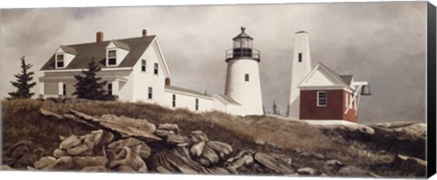 Framed Pemaquid Point Print