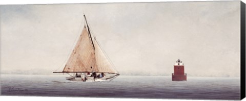 Framed Passing Sandy Point Print