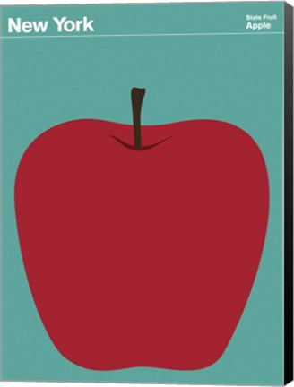 Framed Montague State Posters - New York Print