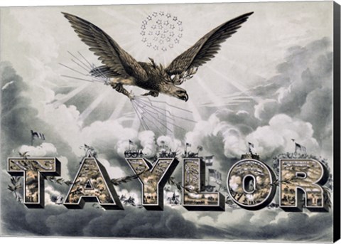 Framed Taylor's Victories Print