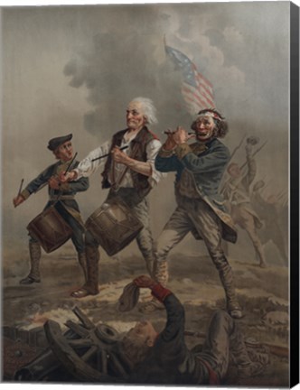 Framed Yankee Doodle 1776 Print