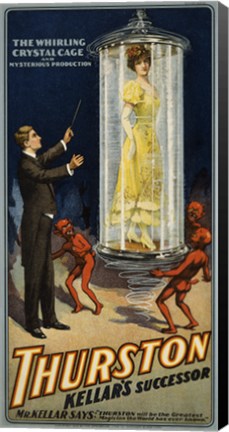 Framed Thurston Kellar&#39;s Successor Print