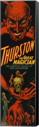 Framed Thurston the Great Magician Print