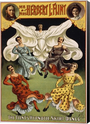 Framed Why Are These Men in Drag? Print