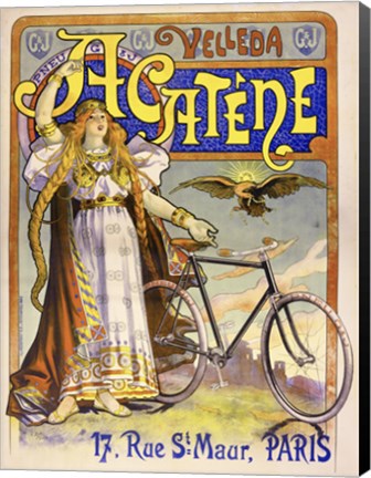 Framed Acatene Velleda Print