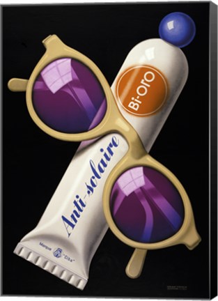 Framed Bi-Oro, Anti-Solaire Marque Print