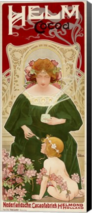 Framed Helm Cocoa, Holland Print