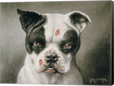 Framed I'm a bad dog! What kind of a dog are you? Print