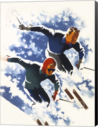 Framed Jantzen by Binder Print