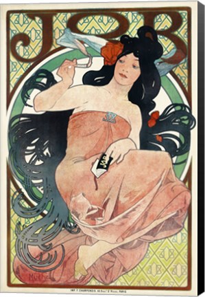 Framed Job Papers by Mucha Print