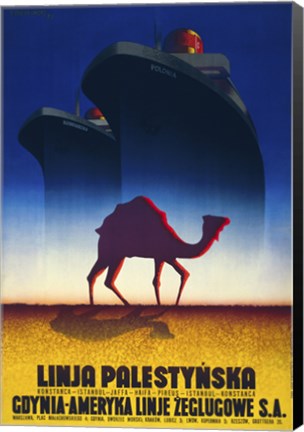 Framed Linja Palestynska Print