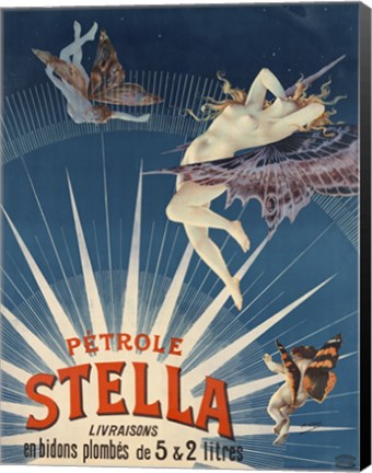 Framed Petrole Stella Print