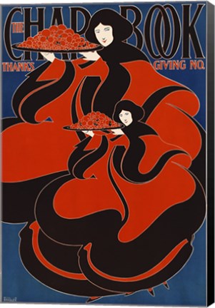 Framed Chap Book Thanksgiving Print