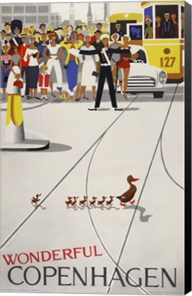 Framed Wonderful Copenhagen Print