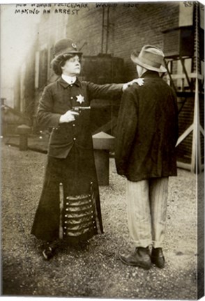 Framed 1909 Wonder Woman Print