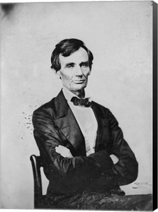 Framed Abraham Lincoln, Candidate for U.S. President Print