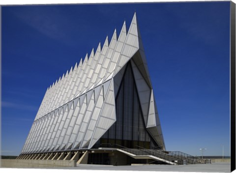 Framed Air Force Academy Chapel Coloradon Springs Print