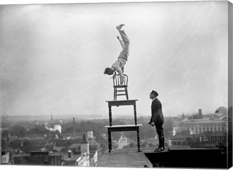 Framed And for My Next Trick... WOW John ""Jammie"" Reynolds, 1917 Print