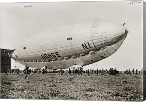 Framed Norge Leaving Hanger Print