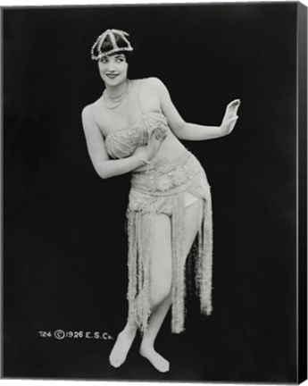 Framed Oooo La-La-La Hula Print