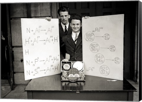 Framed Science Fair 1920&#39;s Print