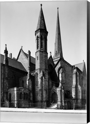 Framed St. Paul&#39;s Episcopal Cathedral, Buffalo Print