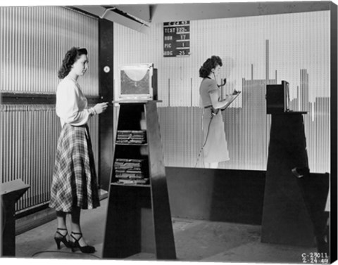 Framed Supersonic Wind Tunnel Print