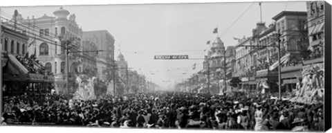 Framed Rex Pageant, Mardi Gras Print