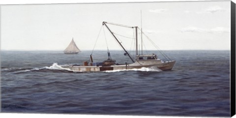 Framed New Way, Old Way Print