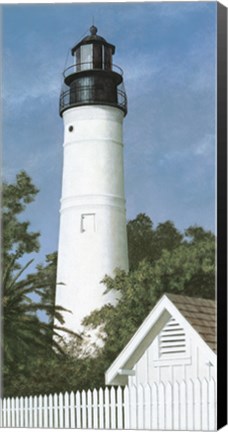 Framed Key West Lighthouse Print