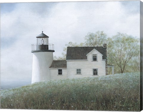 Framed Foggy Morning In May Print